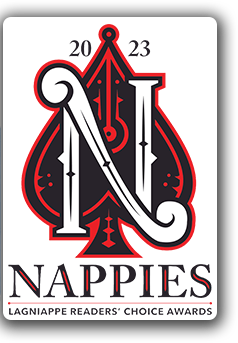 Lagniappe Nappie Awards 2023 badge